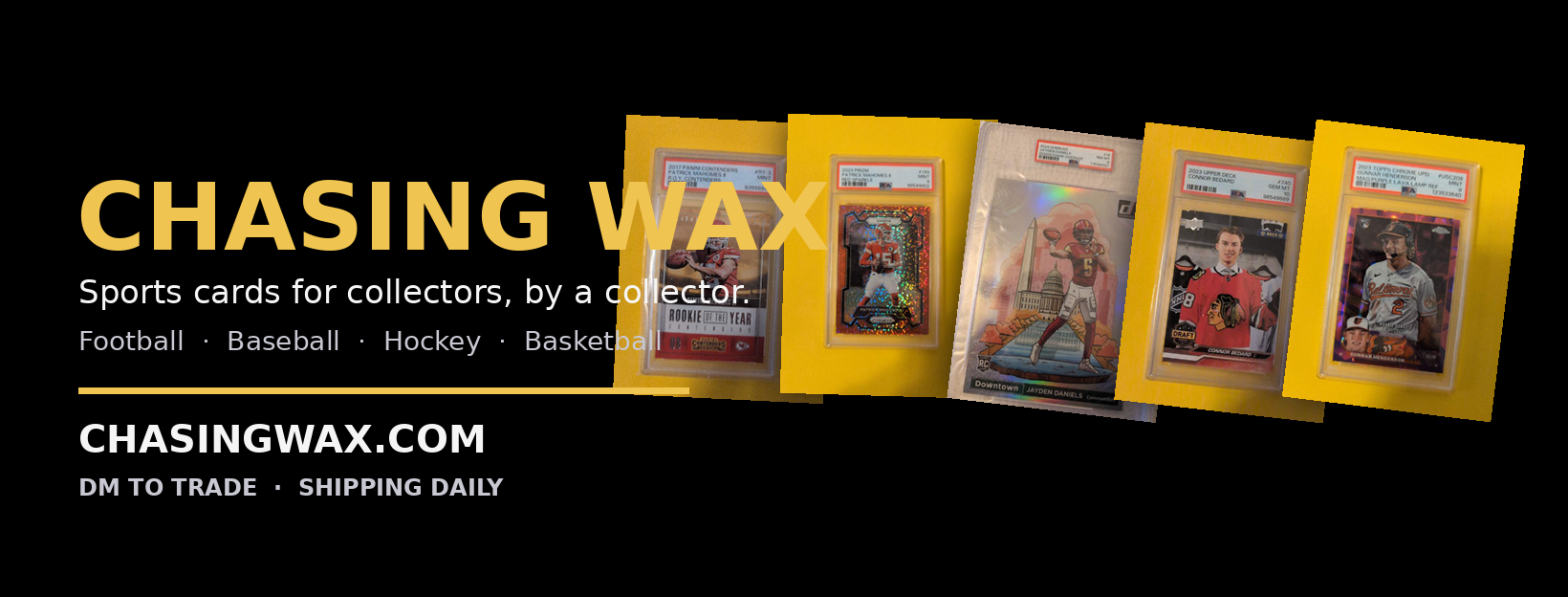 Chasing Wax — Sports cards for collectors, by a collector