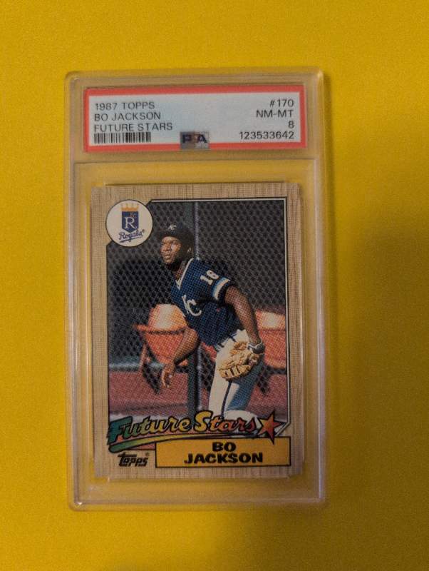 1987 Topps Future Stars Bo Jackson #170 — Base