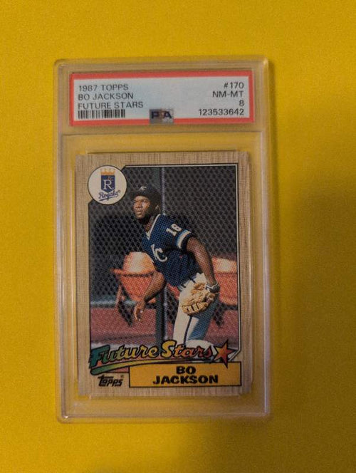 1987 Topps Future Stars Bo Jackson #170 — Base