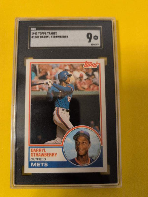 1985 Topps Traded Darryl Strawberry #108T — Base