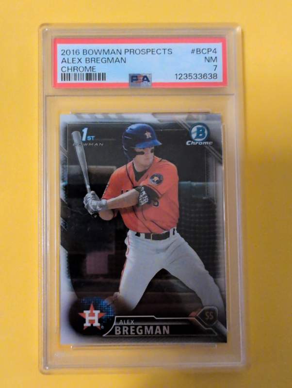 2016 Bowman Chrome Prospects Alex Bregman #BCP4 — Base